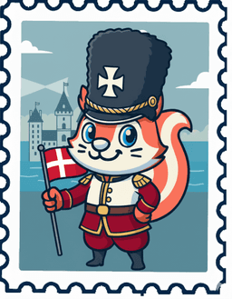 Denmark stamp