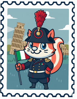 Italy stamp